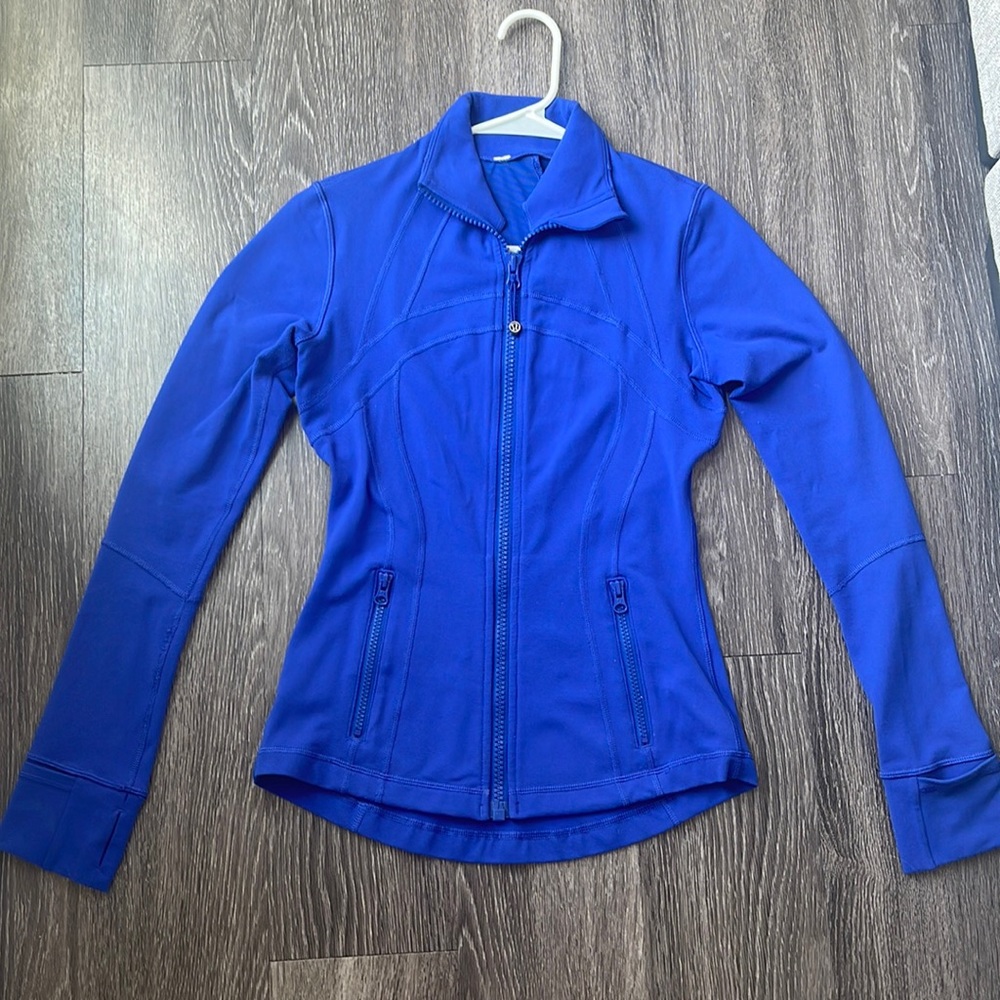 Lululemon women’s “defined jacket” size 4.
